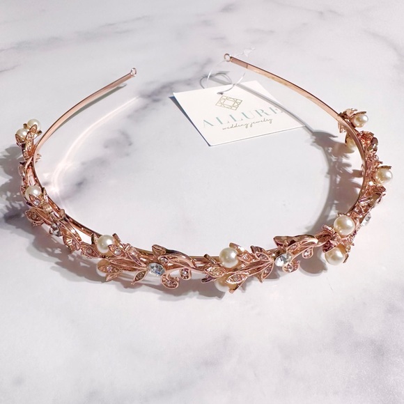 Allure Wedding Jewelry Headband - Picture 2 of 4